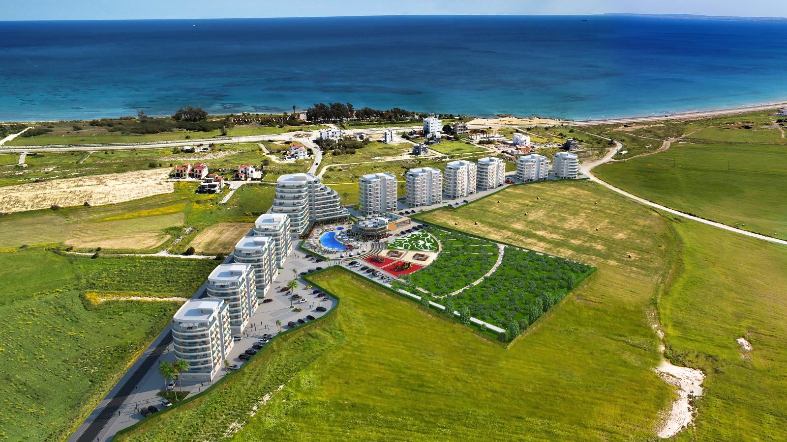 پروژه آپارتمانی ساحلی در نزدیکی دریا