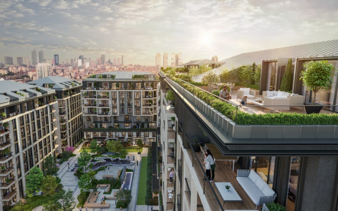 پروژه آپارتمانی در قلب شهر استانبول